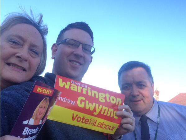 Tameside_Labour's tweet image. . @GwynneMP @cllrbwarrington and Mike Smith, campaigning to ensure a better future for all #VoteLabour on May 7th