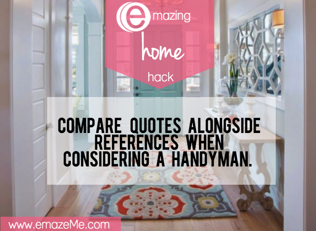 emazeMe's tweet photo. Looking for a #handyman? Use recommendations from #emazeMe and this emazing #home #hack! http://t.co/YlBI9ixKRL