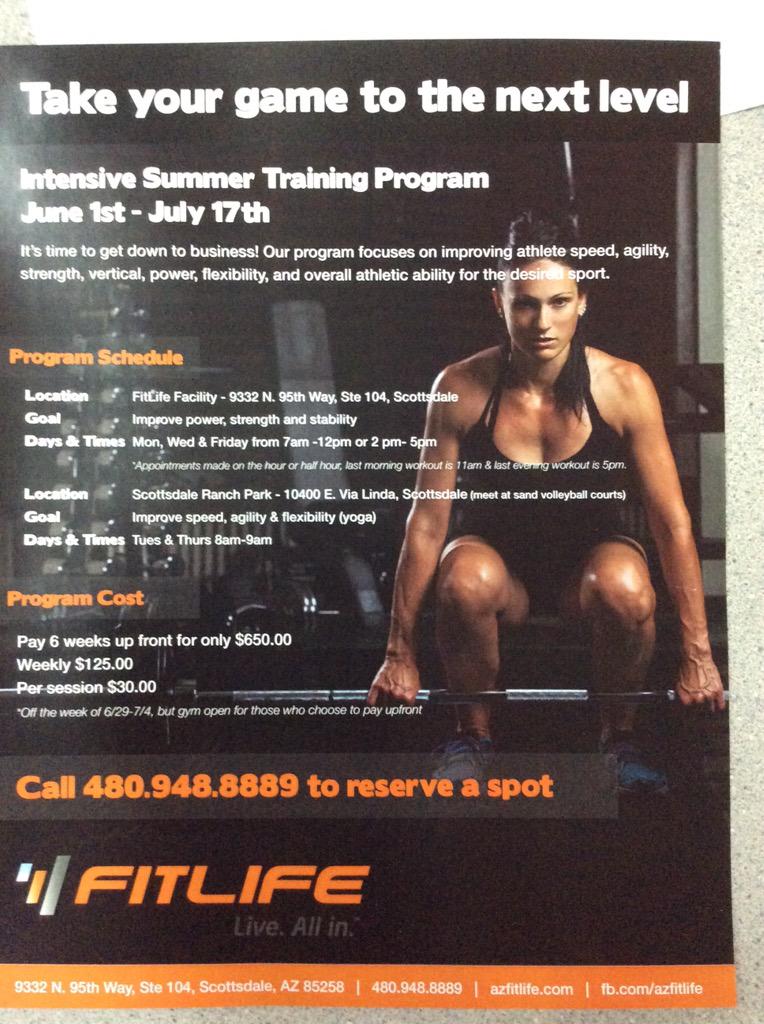 azfitlife's tweet image. @DMHSvb. Starts in 1 month. Call to get signed up! (480)948-8889 #fitlife #liveallin