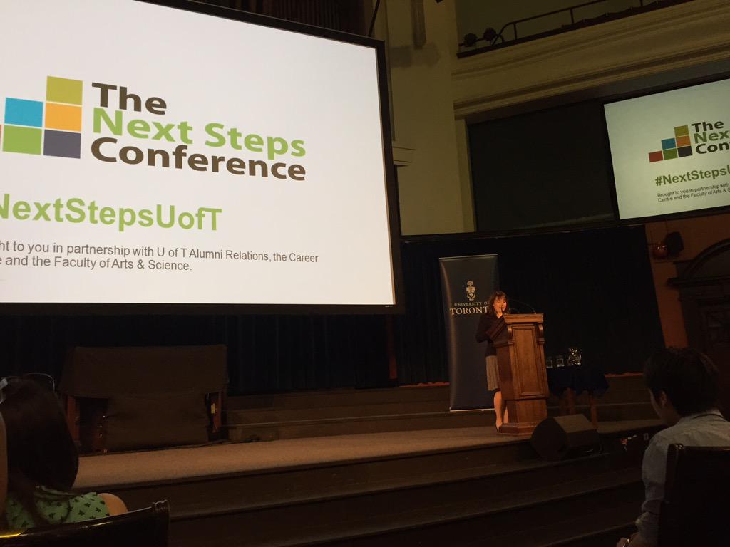 UofTCareerCtr's tweet image. Aaaand we&apos;re off! #NextStepsUofT