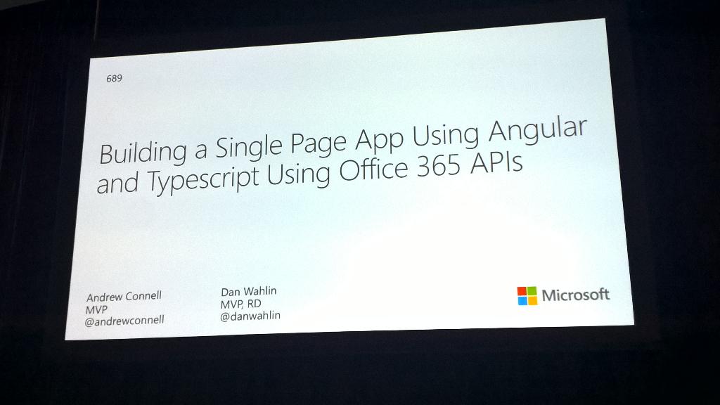martingallen's tweet image. All aboard the #Angular, #Typescript and #Office365API train. #build2015
