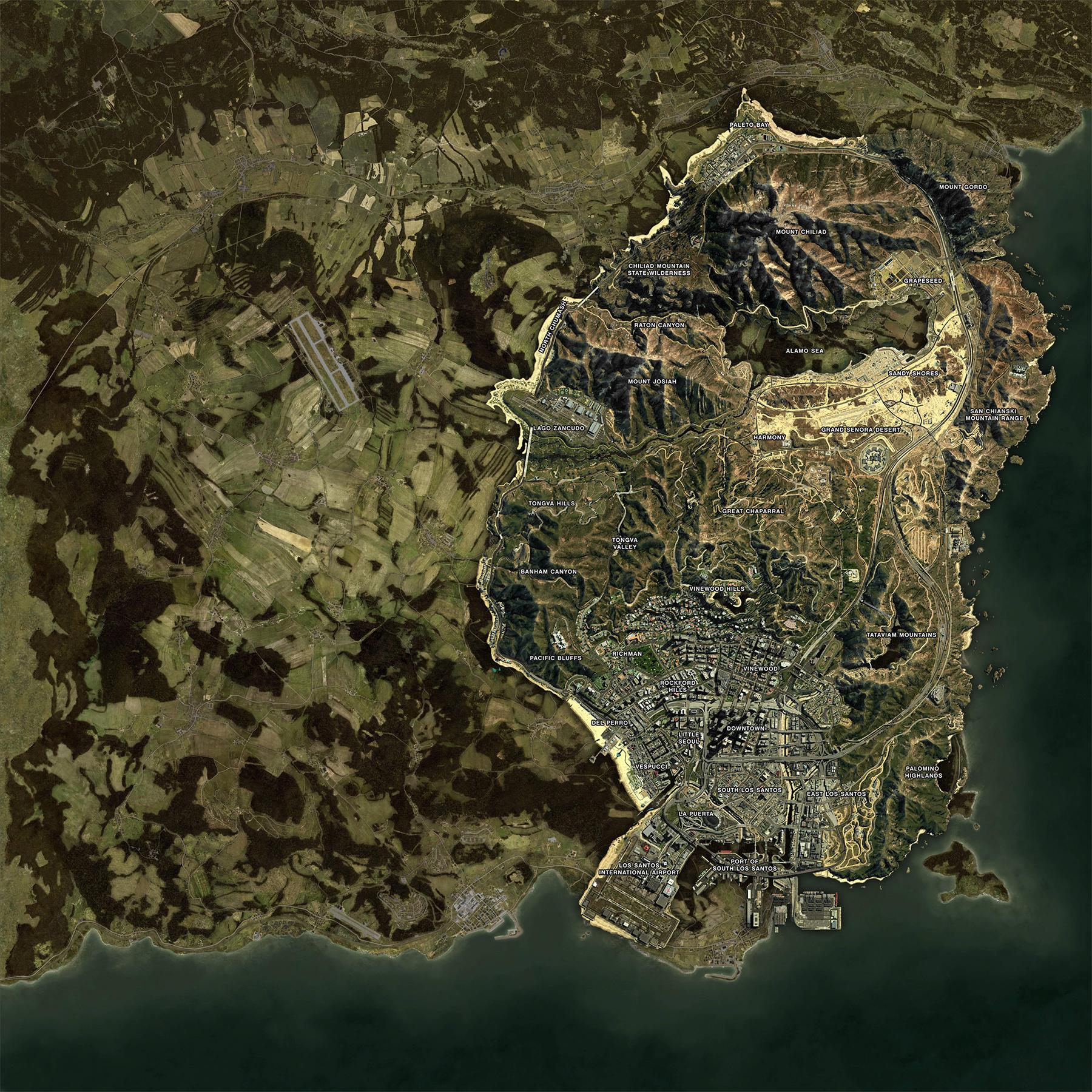 Dayztv Dayz Chernarus Vs Gta V Map Comparison Http T Co Ajggax4m5g Http T Co 7xn7rj0ekj Twitter