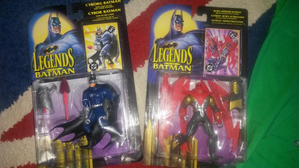 Mancave_dweller's tweet photo. Just in time for international #batman day; who remembers #legendsofbatman? Class box art from #1994 and #1996 :-) http://t.co/OKzFKtnoKd