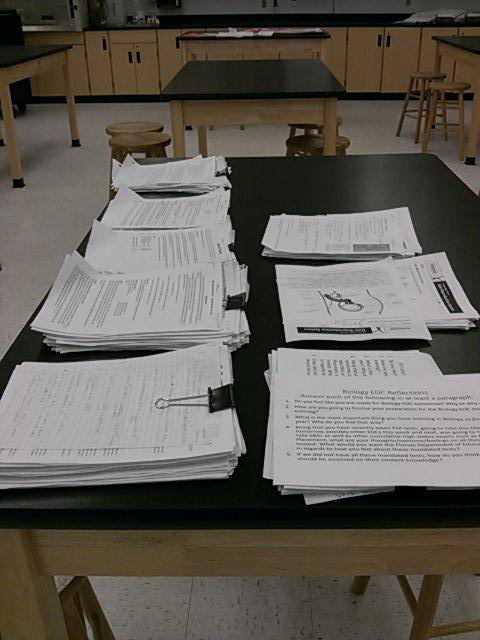 walteezee's tweet photo. Weekend plans u ask....#teacherlife #gradingnotfun http://t.co/HLIIW3JuTh
