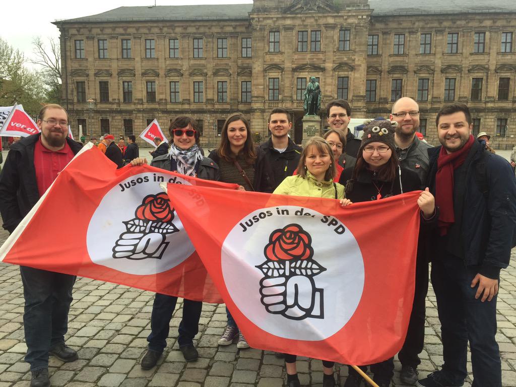 Wir wünschen euch allen einen schönen und kämpferischen 1. Mai!!! 

#Jusos #1Mai #Erlangen 

//bo