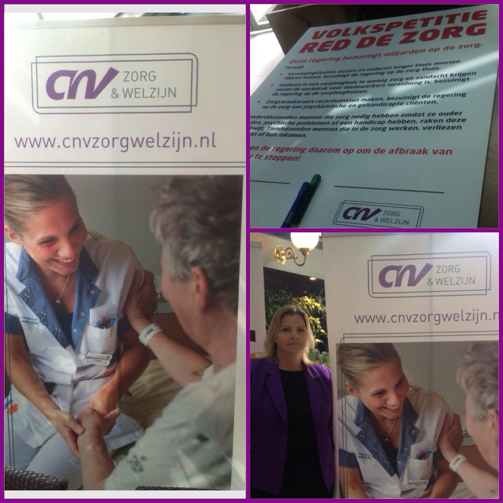 #zorgismensenwerk petitie #reddezorg <a href="/CNVZorgWelzijn/">CNV Zorg & Welzijn</a> <a href="/KruizingaS/">Suzanne Kruizinga</a>  in Amsterdam