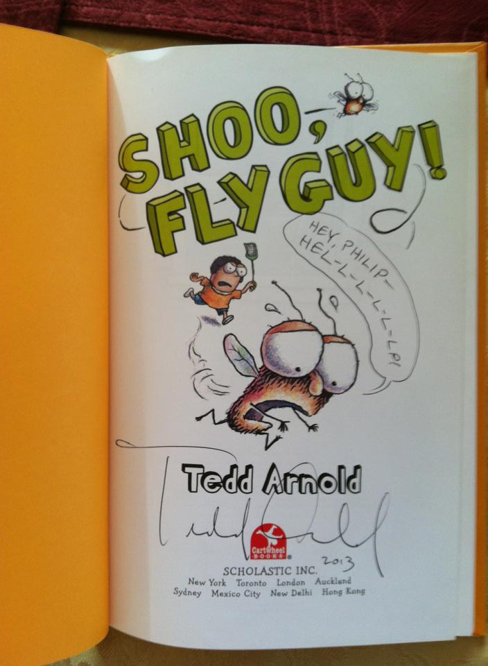 bound_dedicated's tweet photo. "Creative and generous"
Shoo, Fly Guy! by Tedd Arnold
http://t.co/Bl7UHTURes
by Michelle
#boundanddedicated http://t.co/WCwLEuOkg8