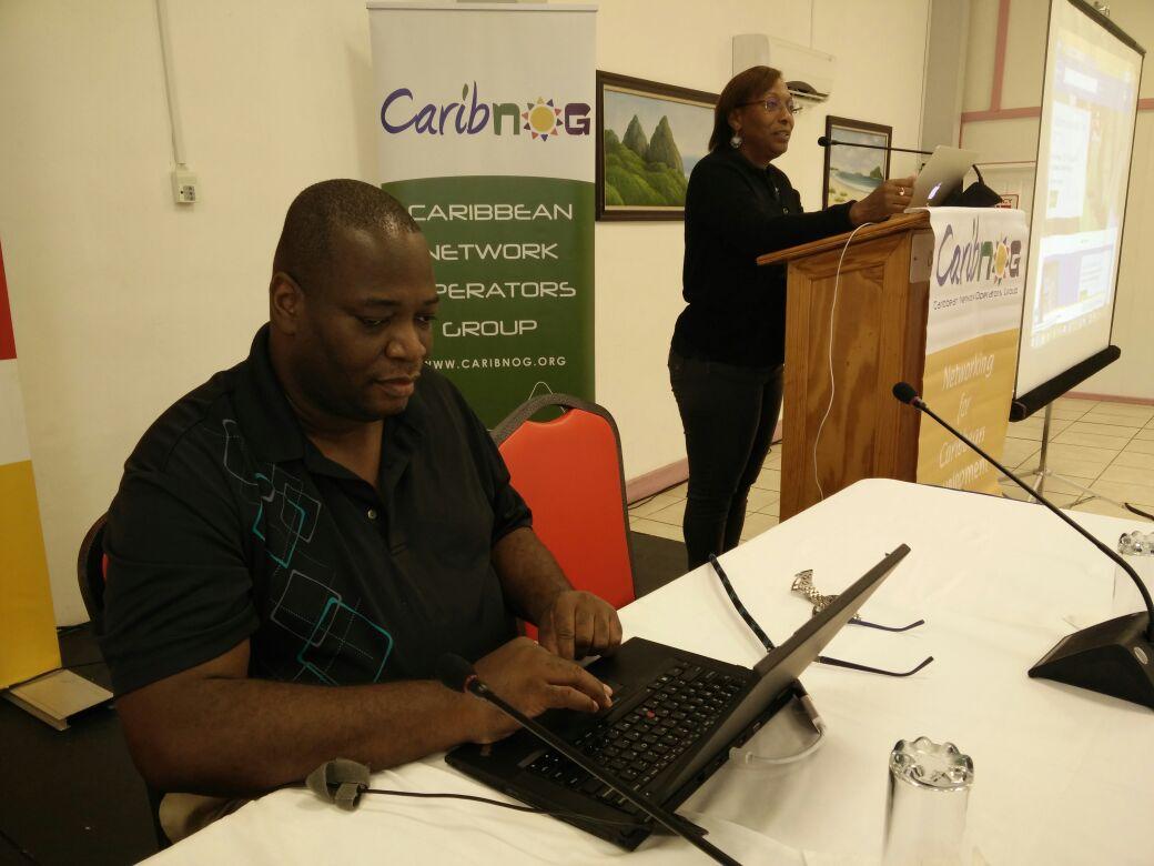 CaribNOG's tweet photo. Day 5 #CaribNOG9 #LACiRoadshow kicks off as Steve Spence CTO #ArkiTechs discusses Affordable Campus WiFi Strategies http://t.co/01WHl4nqPF