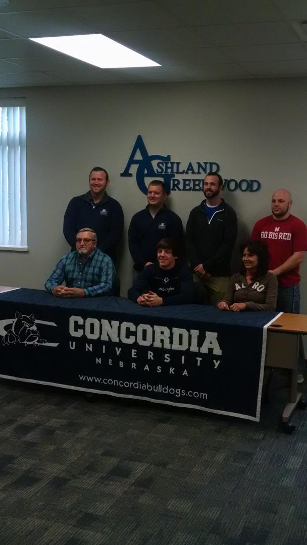 GoBluejays1's tweet photo. Walker Fisher signs with Concordia University.  #GoHigher http://t.co/SRrTDxrldi