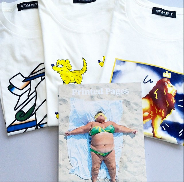 printedpages's tweet photo. We've got plans afoot with @BEAMS_T @kyleplatts @dan_stafford and #oscarboltongreen. More to announce next week! http://t.co/5F5dGncCHO