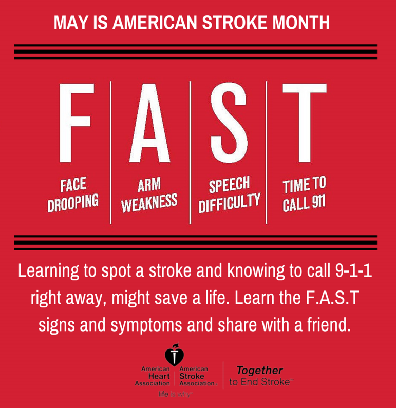 HeartKentucky's tweet photo. Today kicks off American #StokeMonth. Know the signs &amp; symptoms of stroke so you can save a life &amp; be a #StrokeHero! http://t.co/IWwfCznSFj