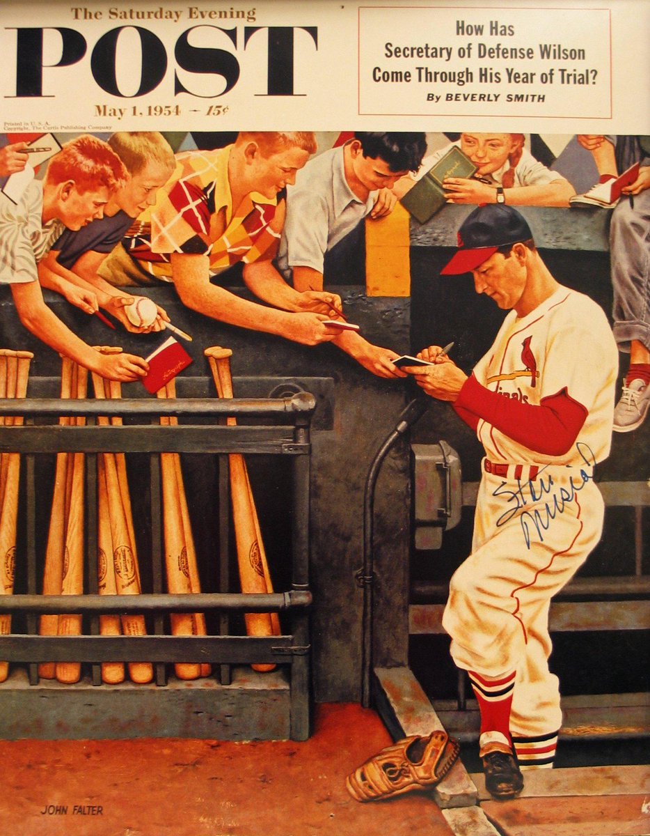 On this day in 1954, Stan Musial appeared on the cover of the Saturday ...