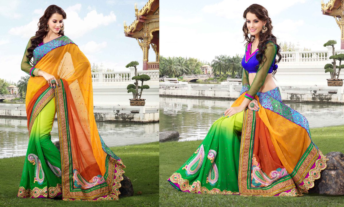 ethnicstation's tweet photo. Look Your Diva-Self!Look Awesome!with this sarees collection

http://t.co/qpxrmHCyOe

#Saree  #indianwear #ethnicwear http://t.co/fSh0pGvZPY