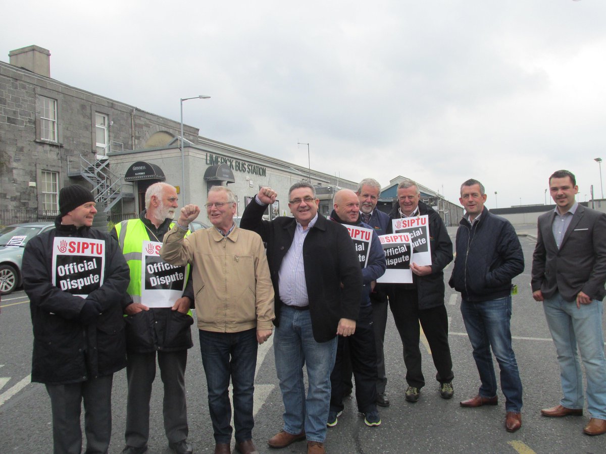 paul_gavan's tweet photo. Great support 4 SIPTU Bus Drivers in #Limerick Fair play to @sinnfein councillors for standing with them! #busstrike http://t.co/at8bPpaBYA