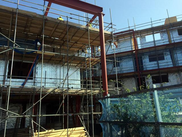KestrelTF's tweet image. Iverson Road installation going nicely in Hampstead.