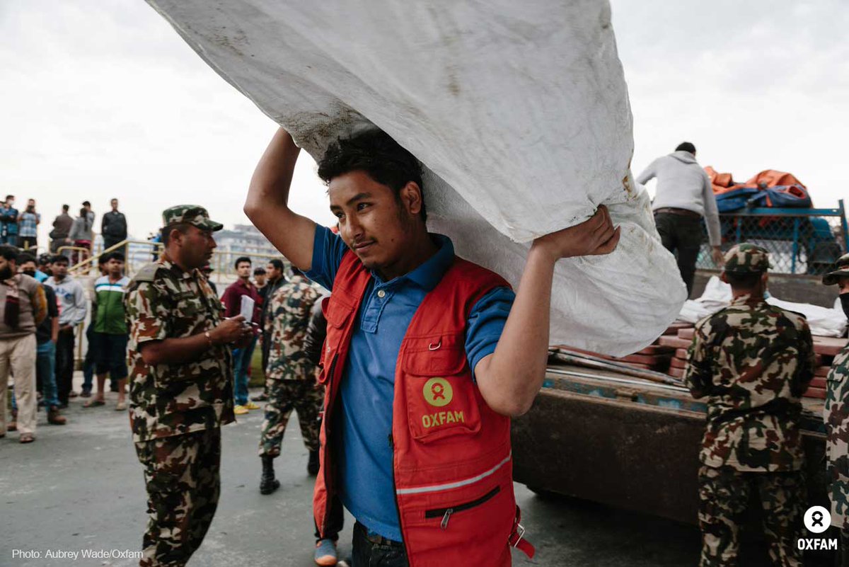 OxfamUNSW's tweet photo. Oxfam teams are mobilized in Nepal and across the world! Great photo recap: http://t.co/gF87woaaoA #NepalEarthquake http://t.co/PnlA11qt6D