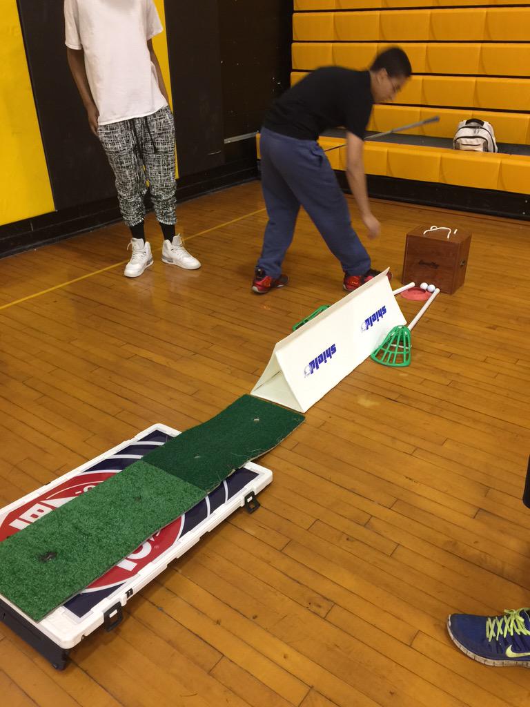 RustyRot9's tweet photo. My students are so creative #putputt http://t.co/2MCfxNXoTU
