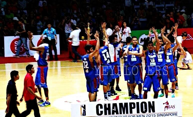 mfrsqd's tweet photo. "@Yeyelovers: Congrats Pilipinas!! #SEABA2015 #LabanPilipinas http://t.co/4WyLgyMfWb"