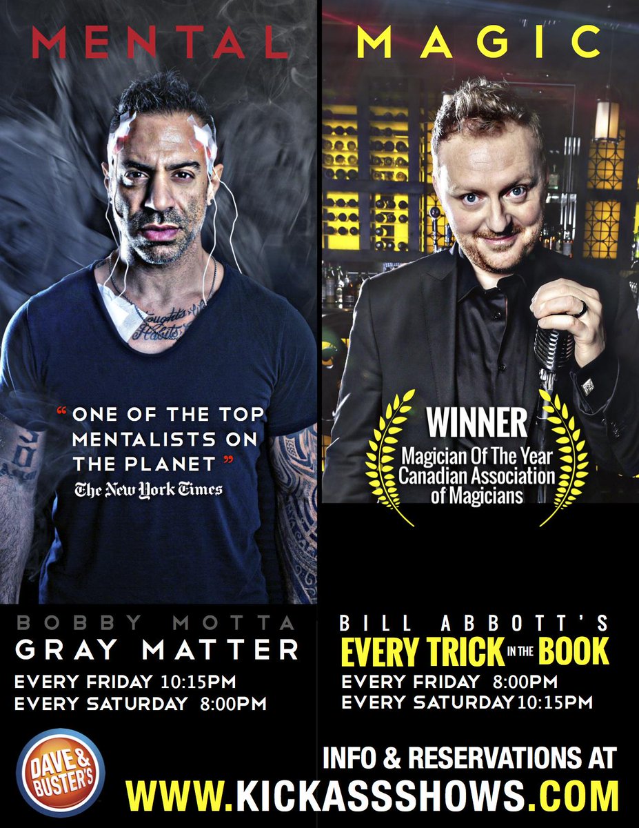 KickassShowsInc's tweet photo. #TGIF Why not celebrate with a #kickassshow? http://t.co/x19wtO6MT0 @bobbymotta @billabbottlive http://t.co/jboHKUfRMW