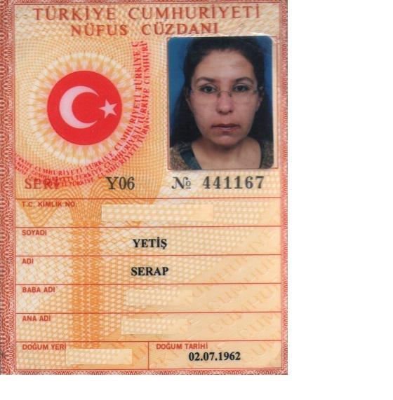 BEN KİMLİĞİMİ ÜLKEME VİCDAN BORCUM OLMASIN DİYE ORTAYA ATTIM