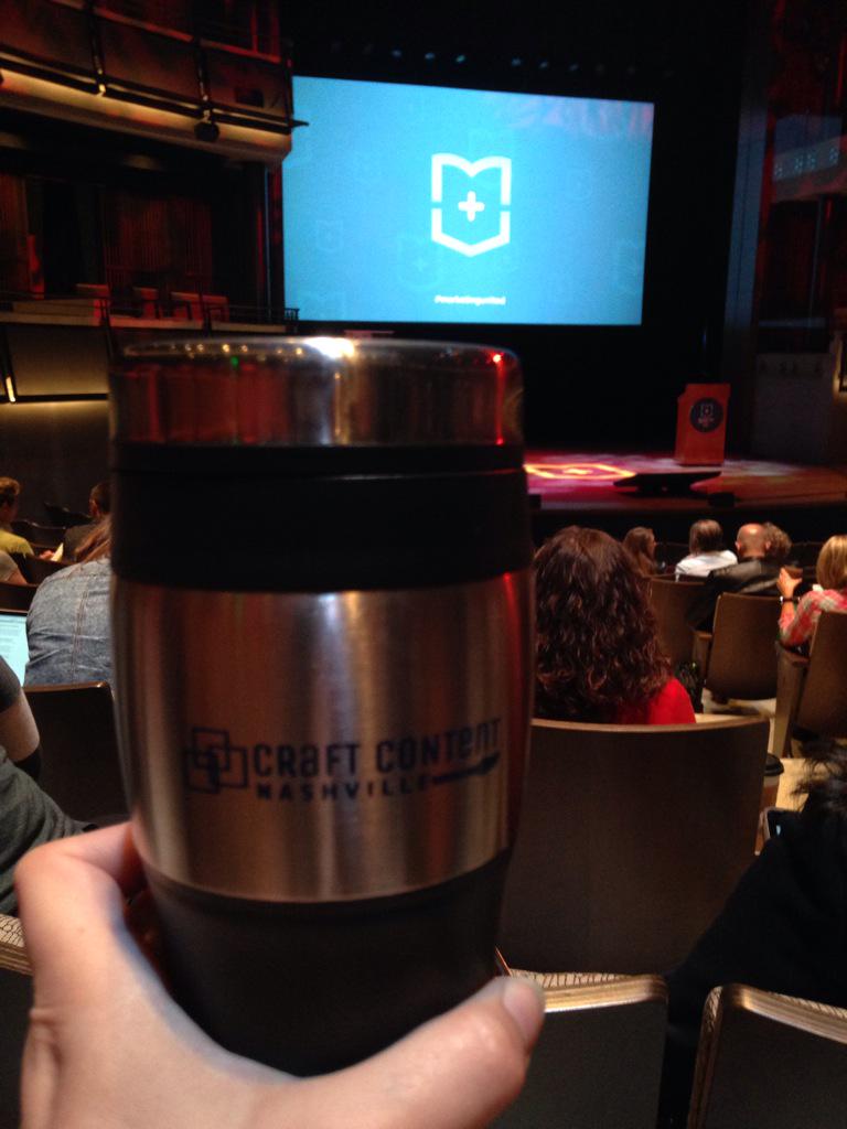 CarlaSwankFox's tweet photo. Proudly representing @CraftContentNSH today at #MarketingUnited. #CCN15 #CCN16? http://t.co/Fn4v5KPzhv