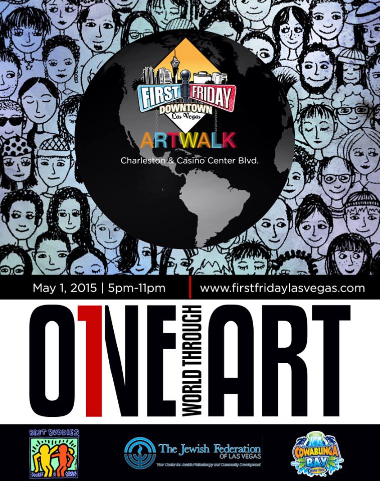 Don't miss First Friday Las Vegas today: One World Through Art <a href="/FirstFridayLV/">First Friday LV</a> <a href="/ArtsDistrictLV/">18b Las Vegas Arts District</a> #LasVegas #art