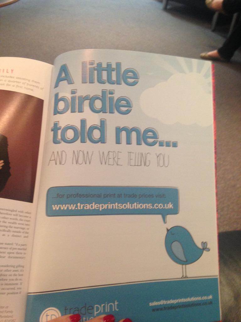 _Freshnorth's tweet photo. Look what I found in @AccentNewcastle - it's our little sister @TradePrintUK isn't she cute 💗💗 http://t.co/KiQfDOk4Ow