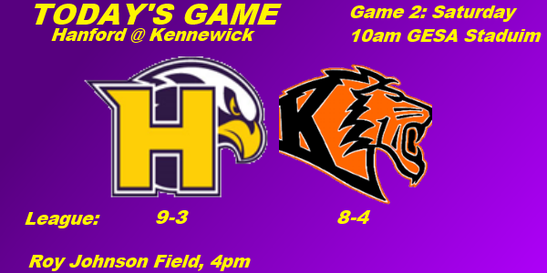 FalconFlames's tweet photo. Final weekend of the regular season - Game 1 at Kennewick at 4pm PDT - 
iScore Gamecast: http://t.co/tfOzcLQP3F http://t.co/mN5nUJmaFa