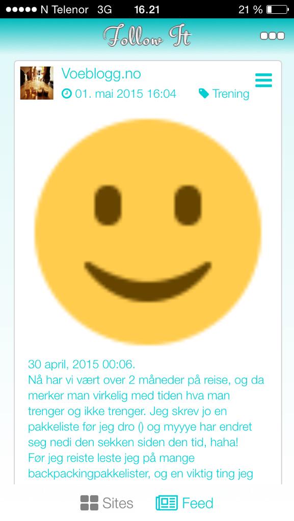 FollowIt_App's tweet photo. Someone's happy :)
Find out who by using followit:
https://t.co/wuogstzITr #newapps #apps #iosapp #iosdev #Apple #iOS http://t.co/zgWd39hZl5