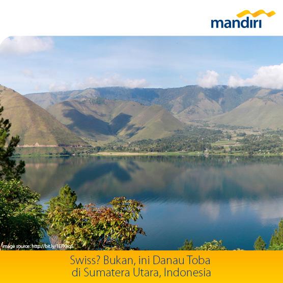 Dengan Pulau Samosir di tengahnya, membuat keindahan danau di Sumatera Utara ini semakin unik! #BanggaIndonesia