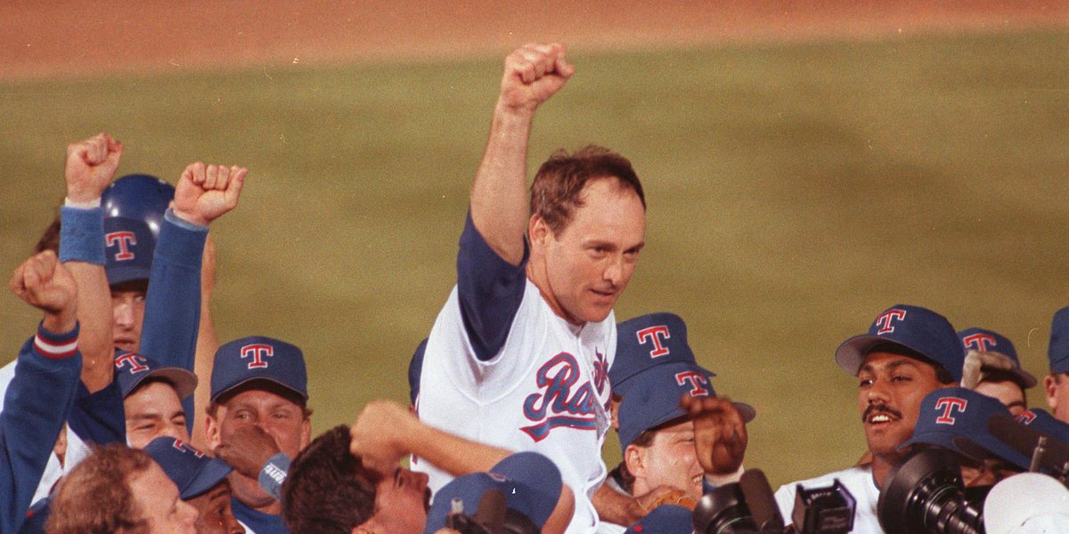 Cut4's tweet photo. 24 years ago today, Nolan Ryan threw his seventh and final no-hitter: http://t.co/Bxkq7JYRN6 http://t.co/6QCsajUoop