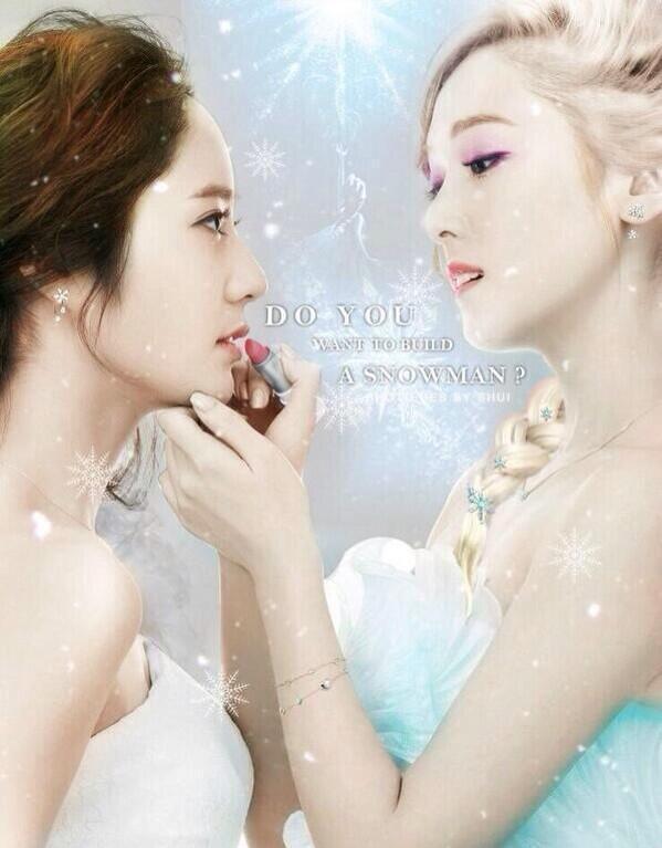実写化のアナと雪の女王みたい♡