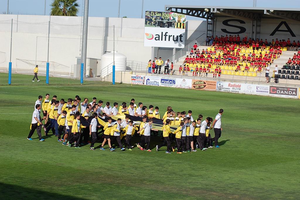 SanRoqueLepe's tweet image. Gracias a la escuela de fútbol @CanteraSanRoque por apoyarnos en su 30 aniversario.