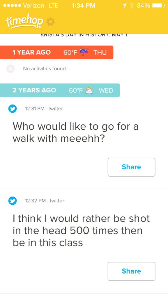 Kwwistaaaa's tweet photo. This summed up high school for me...... http://t.co/LRqB48x9bR