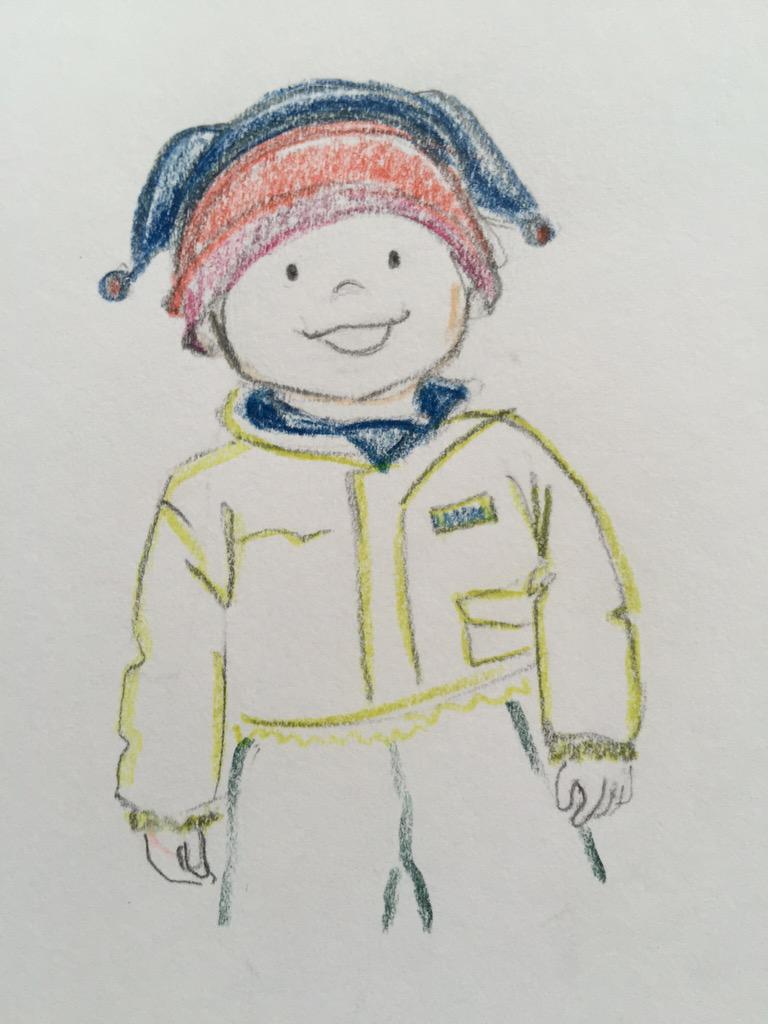 carol_gillan's tweet photo. Well, give or take the odd decade it's #MyMiniMonster @Daily__Doodle #Daily__Doodle http://t.co/EItcIWcwRk