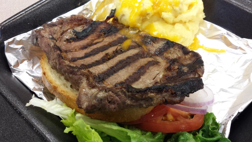 theiowabeefguy's tweet photo. Officially started my #31daysofbeef off with great #day1ofbeef #beef meal of a grilled ribeye sandwich during lunch! http://t.co/g3PiSeRtEl