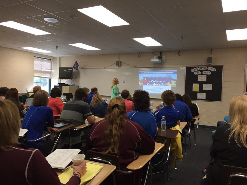BGrayvold's tweet photo. Embracing Social Media in Education. @jleiker06 UP MACUL #UP15 #TeachNotBlock #nvknights http://t.co/oLr8uoakcV
