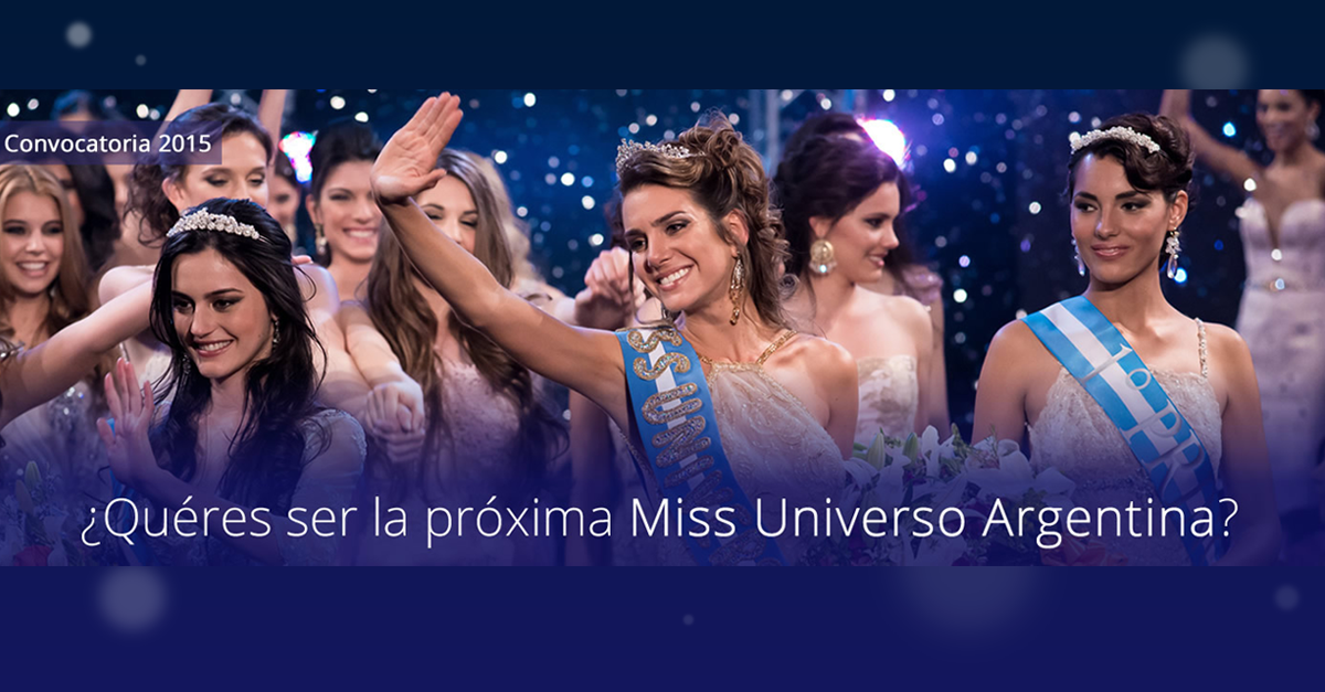 MissUniversoAr's tweet photo. ¡Último día de inscripción para #MissUniversoArg 2015! Completá el formulario acá -> http://t.co/Hy7Edz93ZE http://t.co/I1sANeqVkq