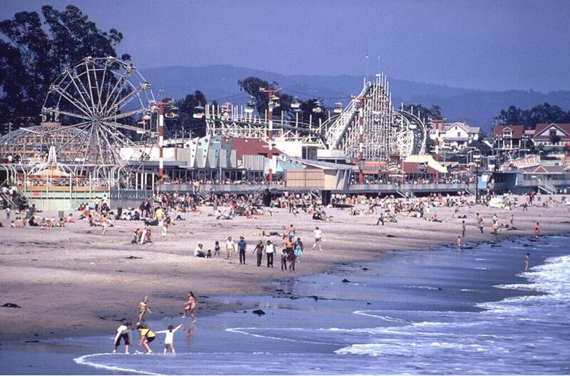 DaysBack's tweet image. Santa Cruz Beach Boardwalk, California, 1972