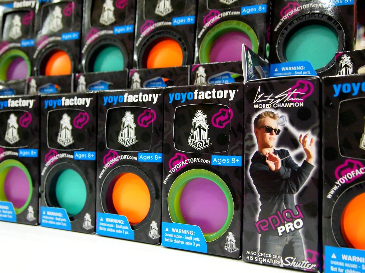rewindyoyo's tweet photo. ジェントリー・スタイン選手の新シグネチャーモデル、ヨーヨーファクトリー「リプレイ プロ」販売開始しました! http://t.co/wnsDwMhVon #yoyofactory #yyfreplaypro http://t.co/Ae8kdDl011