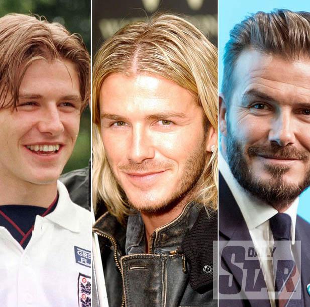 Happy 40th Birthday David Beckham! Here are is best (and worst) hairstyles

 