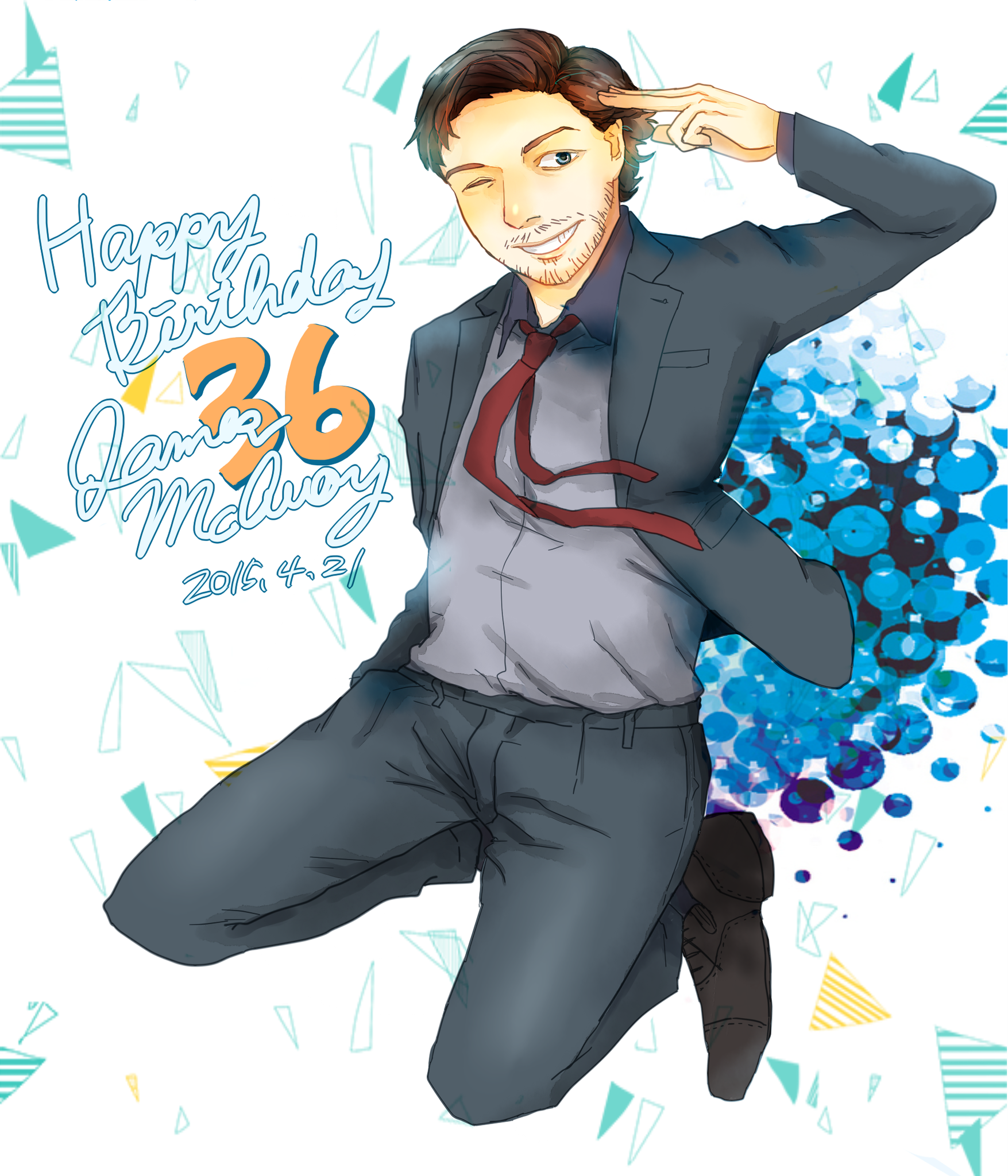                                                Happy Birthday James McAvoy! 