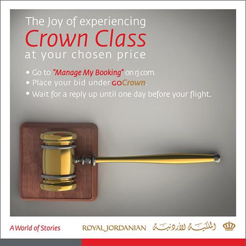 RoyalJordanian's tweet photo. Travel on #CrownClass by purchasing an Economy Class ticket⦠only by following the steps below! #Jo http://t.co/F5PlbCb3Bd