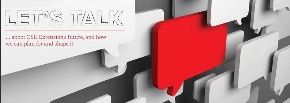 Let's talk about #OSUExtension #OSUEFuture; Our first event is May 8th. More info: go.osu.edu/osue2035