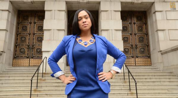 TooTrillVA's tweet photo. State attorney, Marilyn Mosby gets charges filed against officers involved in #FreddieGray arrest. #BlackLivesMatter http://t.co/ZPXUqaEhz9