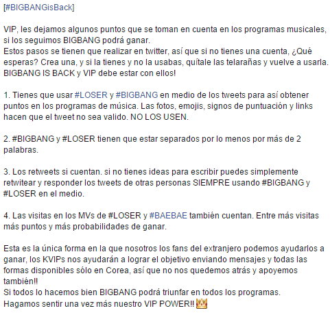 BBisgreatPeru's tweet image. VIPs! Aquí les dejamos los pasos para ganar en los programas de música! 
RT, POR FAVOR 🙌🙌 
#VIPower