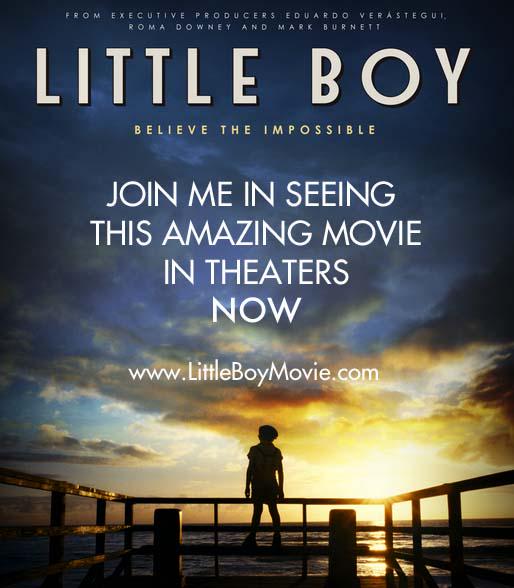paullauer's tweet photo. Please join me in seeing the amazing #LittleBoyMovie in theaters NOW. You'll love it! http://t.co/FFlbD3IPJ0. http://t.co/GWt2T8BaDt