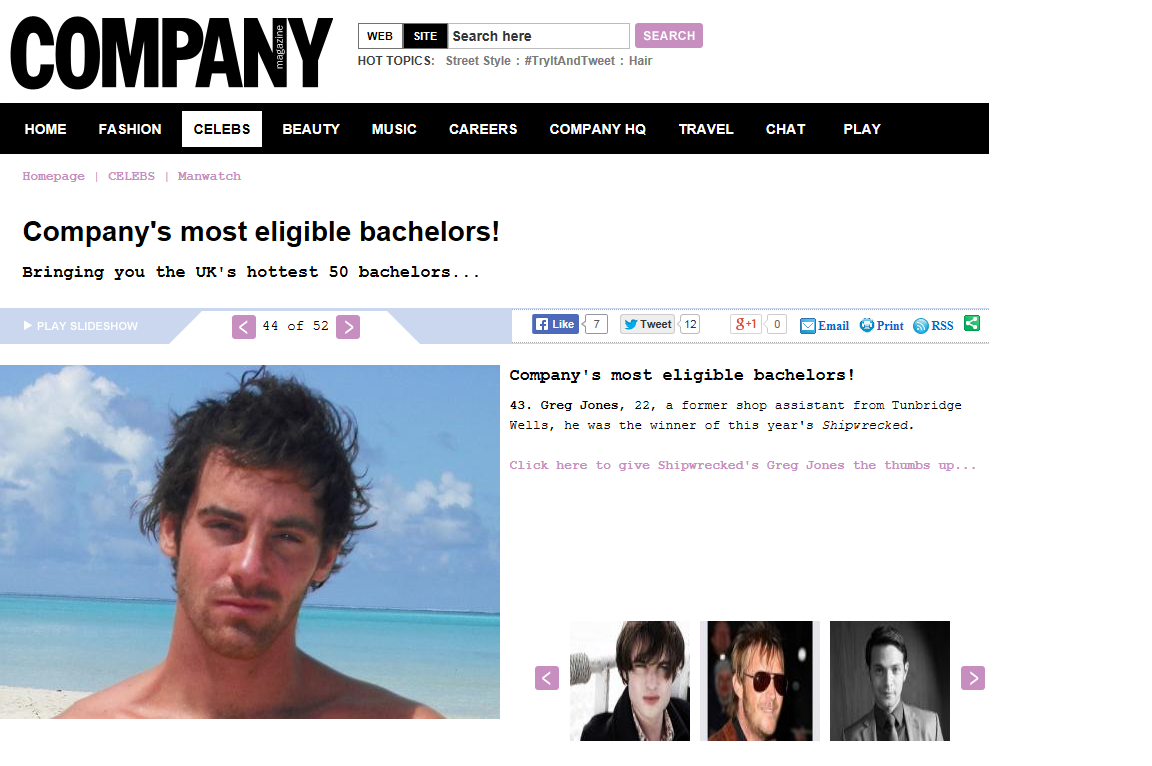 LaraBishop82's tweet photo. @TheGregoryJones Loving what we found today - only 43 Greg!  Sheesh #gregfromshipwrecked http://t.co/9bjx7wpfvl