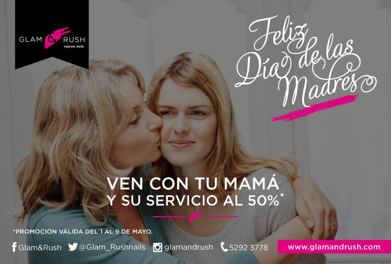 #DiaDeLasMadres #promocion #glamandrush #descuento