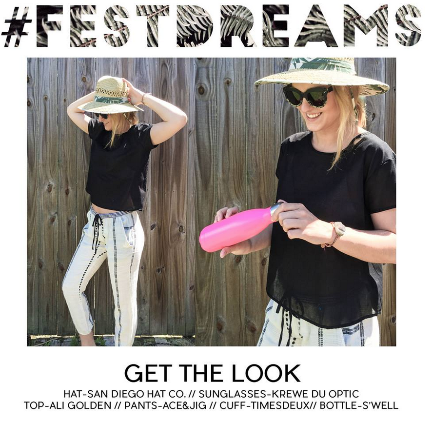 SOPONOLA's tweet photo. #FESTDREAMS with @aceandjig #AliGolden @KREWEduoptic & @SanDiegoHatCo. #festivalfashion #sopo #jazzfest http://t.co/9yk5yudRRb